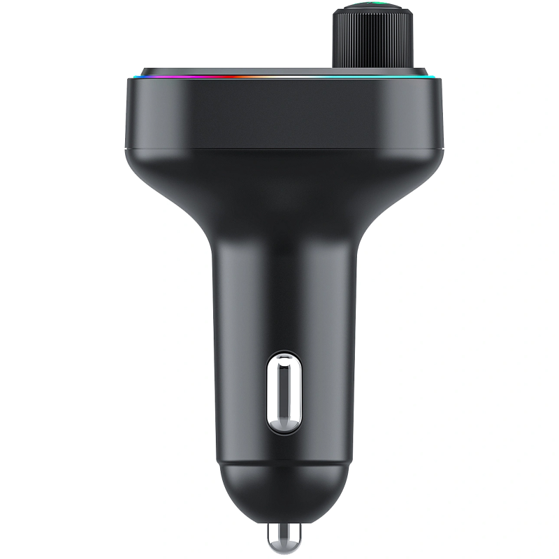 АЗУ FM модулятор WIWU QC031 MP3 Car PD20W+QC3.0 (2USB-A/1C), Black 6, купить оптом с доставкой