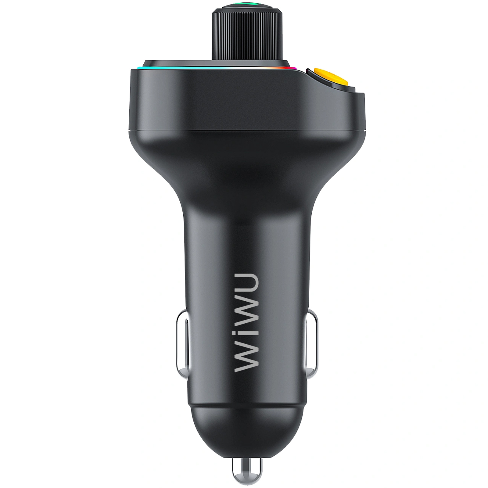 АЗУ FM модулятор WIWU QC031 MP3 Car PD20W+QC3.0 (2USB-A/1C), Black 7, купить оптом с доставкой