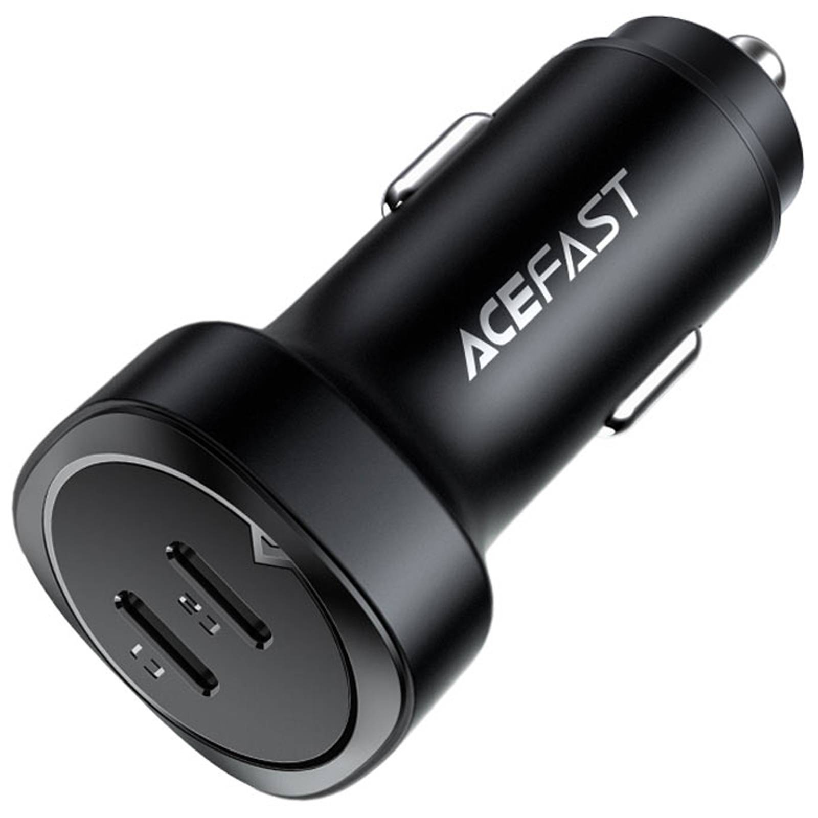 АЗУ Acefast B2 PD36W+PD36W total 72W (2USB-C), Black 1, купить оптом с доставкой