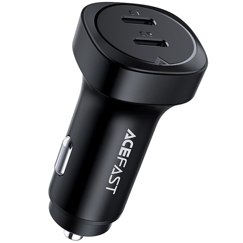 АЗУ Acefast B2 PD36W+PD36W total 72W (2USB-C), Black 2, купить оптом с доставкой