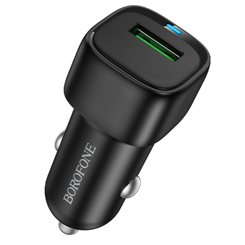 АЗП Borofone BZ34 Cloud QC3.0 18W (1USB-A) на малюнкі №1