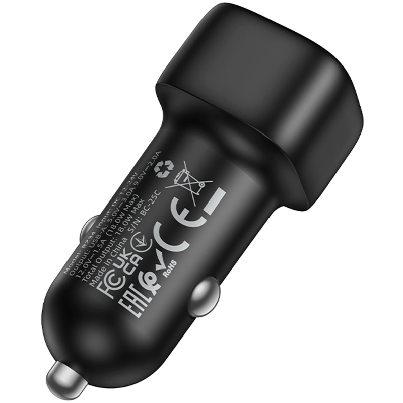 АЗП Borofone BZ34 Cloud QC3.0 18W (1USB-A) на малюнкі №5