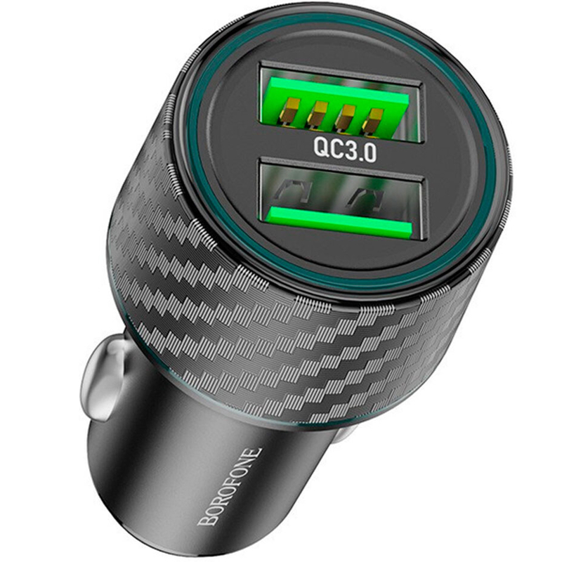 АЗП Borofone BZ21A Brilliant QC3 total 36W (2USB-A) на малюнкі №1
