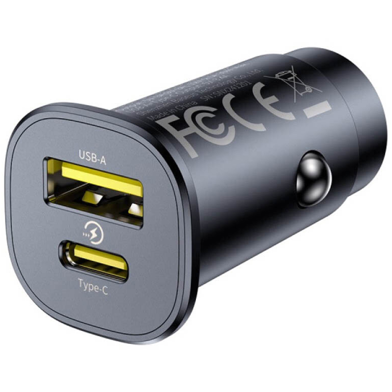 АЗП Baseus GoTrip DP1 PD30W (1USB-A/1C) (C00072300123), Cosmic Black 3, купити оптом з доставкою