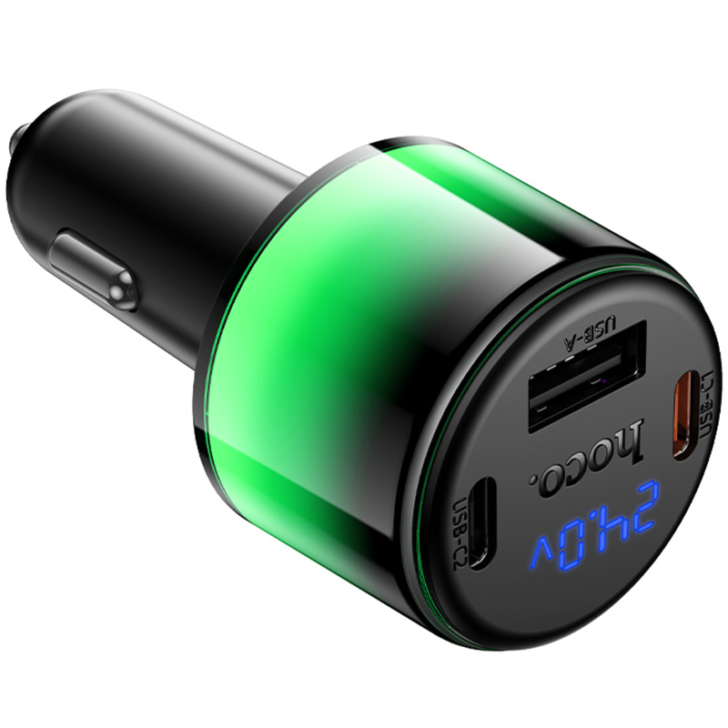 АЗУ Hoco Z69A Vivido PD37W+QC3.0 (1USB-A/2C) на картинке №6