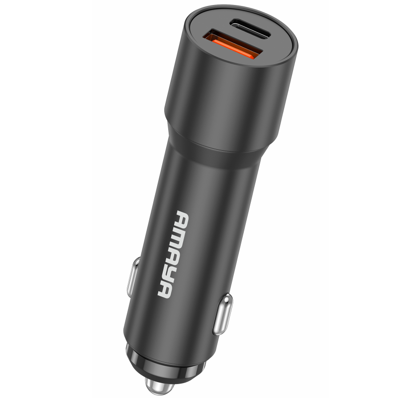 АЗУ Amaya ACC-09 PD22.5W+QC3.0 total 40.5W (1USB-A/1C), Black, купить оптом с доставкой