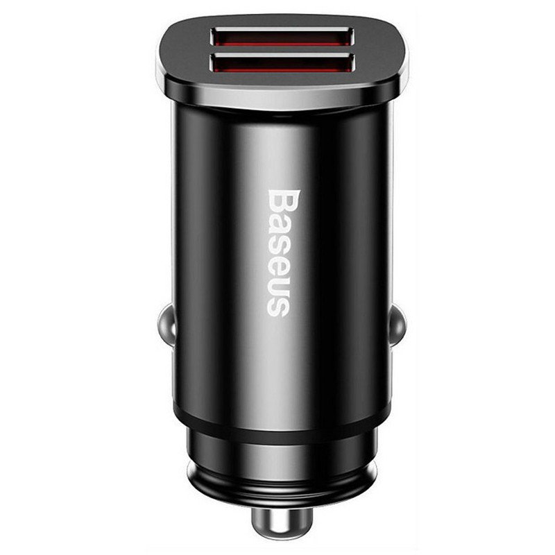 АЗП Baseus Square Metal QC3.0 30W (2USB-A) (CCALL-DS) на малюнкі №3