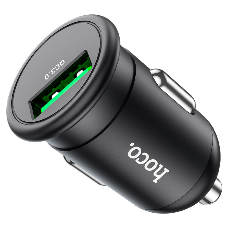 АЗУ Hoco Z43 Mighty QC3.0 18W (1USB-A) + кабель USB to MicroUSB на картинке №4