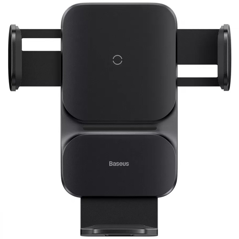 Автотримач з БЗП Baseus Wisdom Auto Alignment (QI 15W) (Air Outlet base) (CGZX000001), Black 1, купити оптом з доставкою