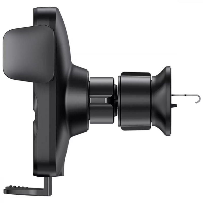 Автотримач з БЗП Baseus Wisdom Auto Alignment (QI 15W) (Air Outlet base) (CGZX000001), Black 3, купити оптом з доставкою