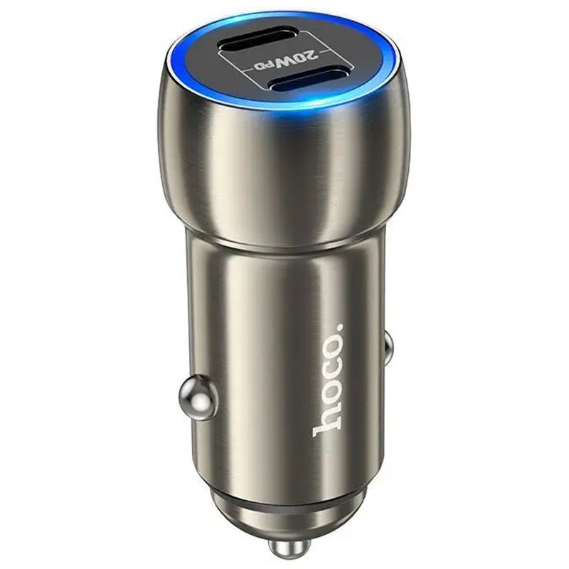 АЗП Hoco Z48 Tough 40W (2Type-C) + Type-C to Type-C дивитися фото №6