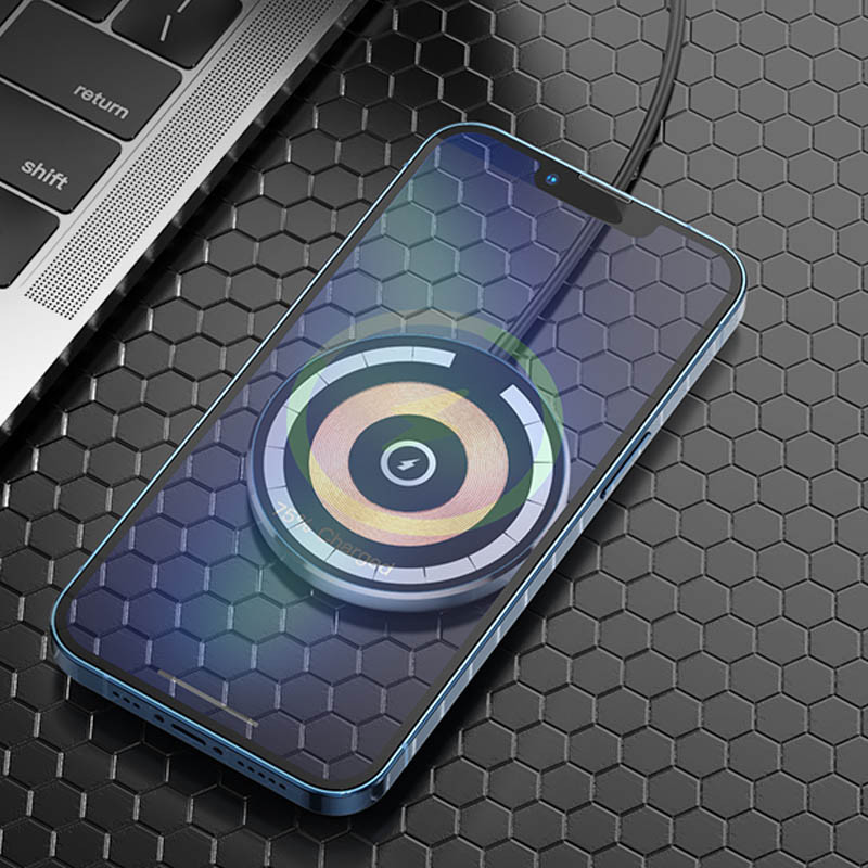 Автодержатель с БЗУ Hoco CW42 магнитный на картинке №7