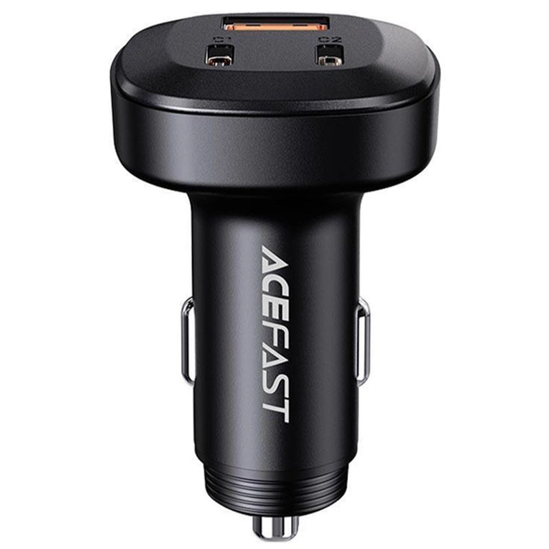 АЗП Acefast B3 three-port metal car charger 66W (1USB-A/2C) на малюнкі №1