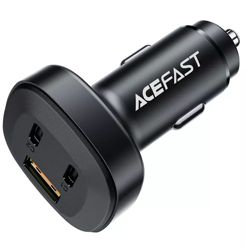 АЗП Acefast B3 three-port metal car charger 66W (1USB-A/2C) на малюнкі №3