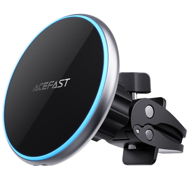 Автотримач з БЗП Acefast D3 magnetic wireless 15W, купити оптом з доставкою
