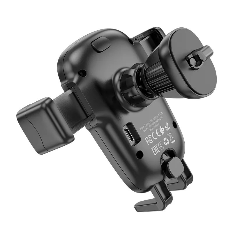 Автодержатель с БЗУ Hoco HW1 Pro смотреть фото №5