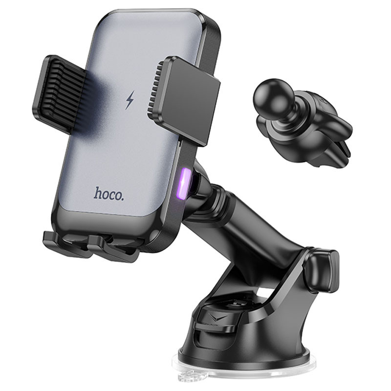 Автодержатель с БЗУ Hoco HW9 Climber смотреть фото №1