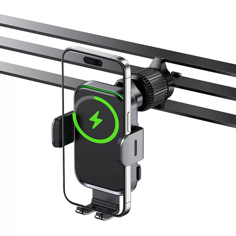 Автодержатель с БЗУ Acefast D17 на картинке №5