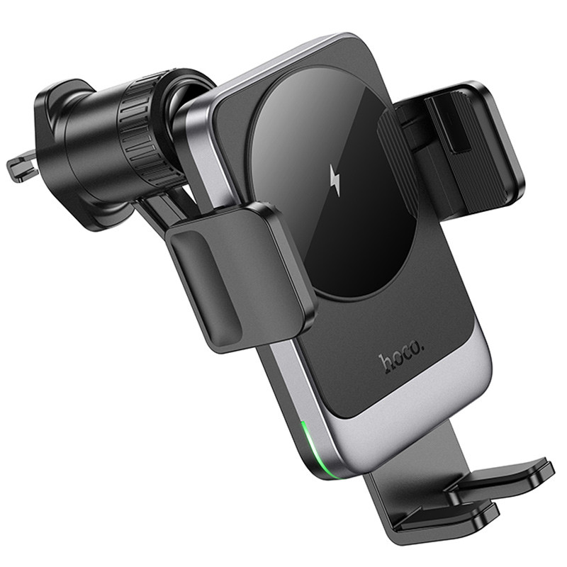 Автодержатель с БЗУ Hoco HW13 Speed (air outlet) смотреть фото №4