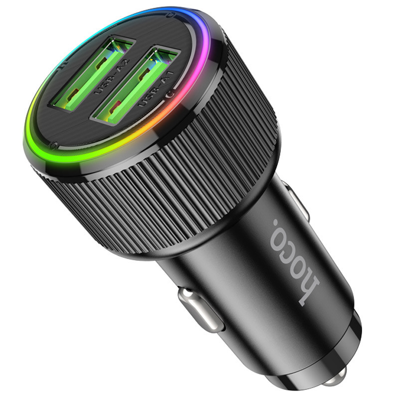 АЗП Hoco NZ14 Guerrero QC3.0 18W total 38W (2USB-A) на малюнкі №3