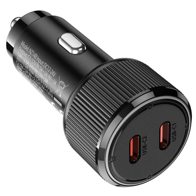АЗП Hoco NZ14B Guerrero PD50W (2C), Black 4, купити оптом з доставкою