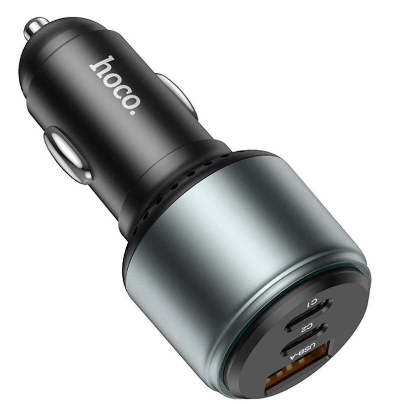 АЗП Hoco NZ9 Galloper 95W (1USB-A/2C), Black 1, купити оптом з доставкою