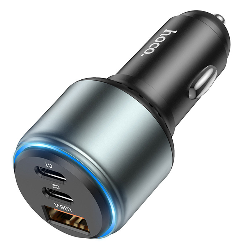 АЗП Hoco NZ9 Galloper 95W (1USB-A/2C), Black 2, купити оптом з доставкою