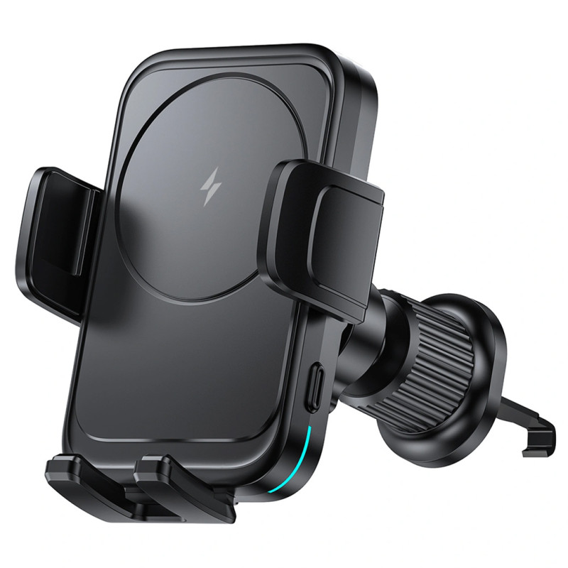 Автодержатель с БЗУ WIWU CH-321 15W на картинке №1