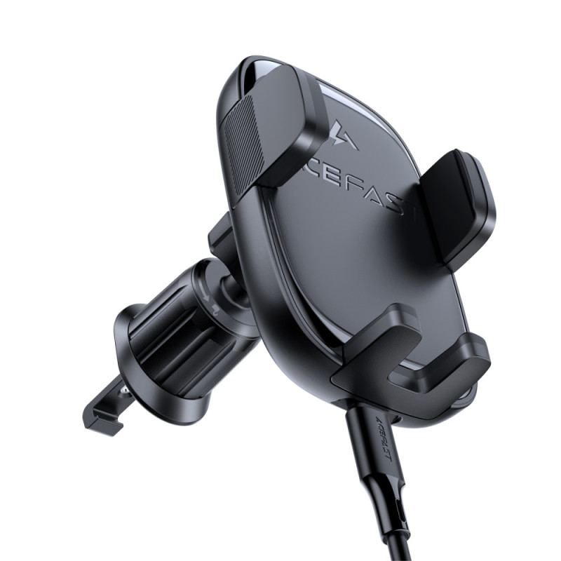 Автодержатель с БЗУ Acefast D48 Air Vent на картинке №3
