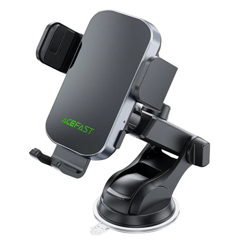 Автодержатель с БЗУ Acefast D53 with Electric Clamp for Dashboard на картинке №1