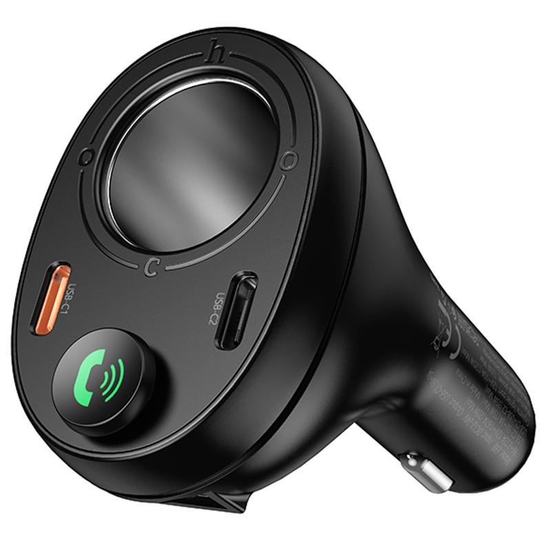 АЗП FM модулятор Hoco E88 Star cigarette lighter 35W (2USB-C) на малюнкі №3