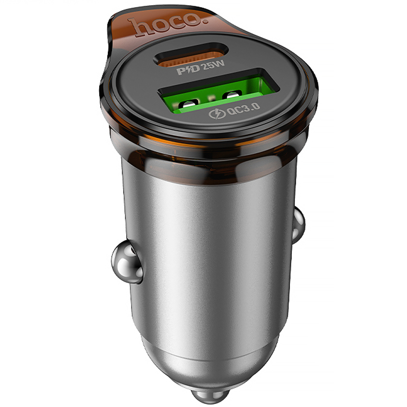АЗП Hoco NZ16A Rigorous 43W (1USB-A/1C) на малюнкі №1