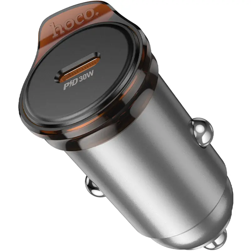 АЗУ Hoco NZ16 Rigorous PD30W (1USB-C), Metal grey 5, купить оптом с доставкой