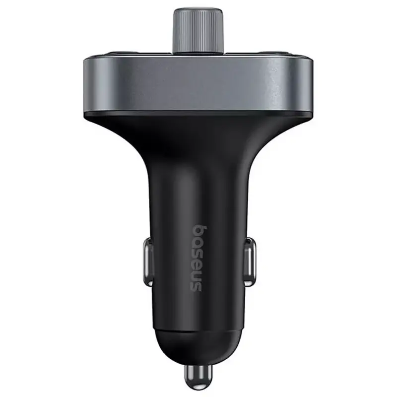 АЗУ FM модулятор Baseus S-09 Pro Series 18W (2USB-A/1C) (C10762200113), Cluster Black 4, купить оптом с доставкой