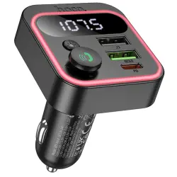 Уценка АЗУ FM модулятор Hoco E85 Tiger PD20W+QC3.0 (2USB-A/1C)