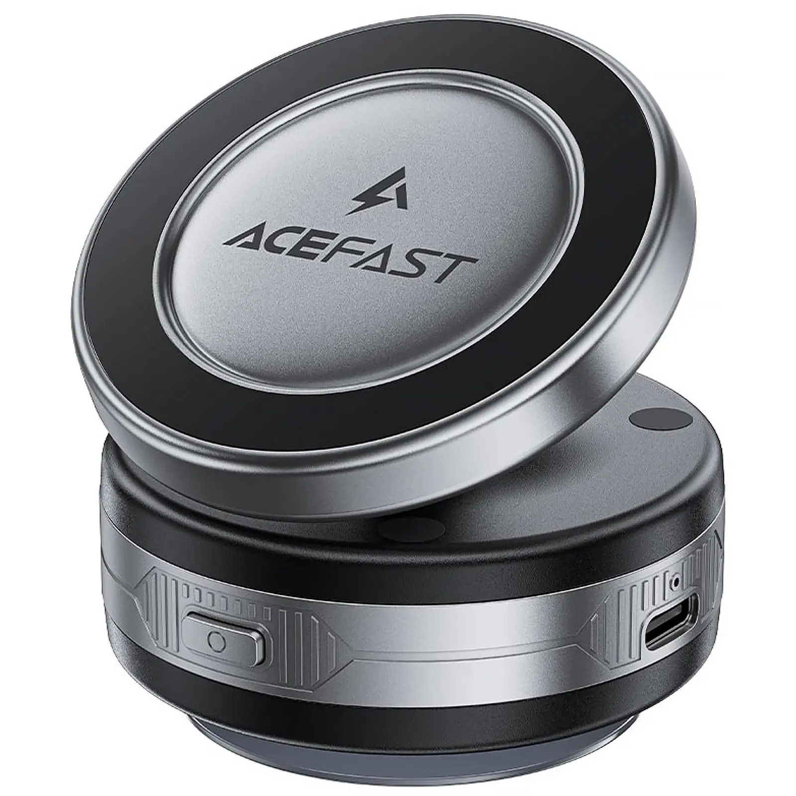 Автодержатель с БЗУ Acefast E29 Magnetic Wireless Charging Auto Fix 15W, Metal gray, купить оптом с доставкой