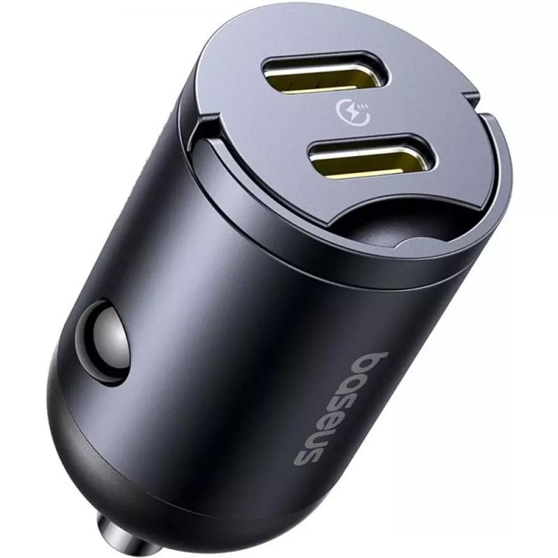 АЗП Baseus Tiny Star Mini 30W (2USB-C) (C00035001121) на малюнкі №1