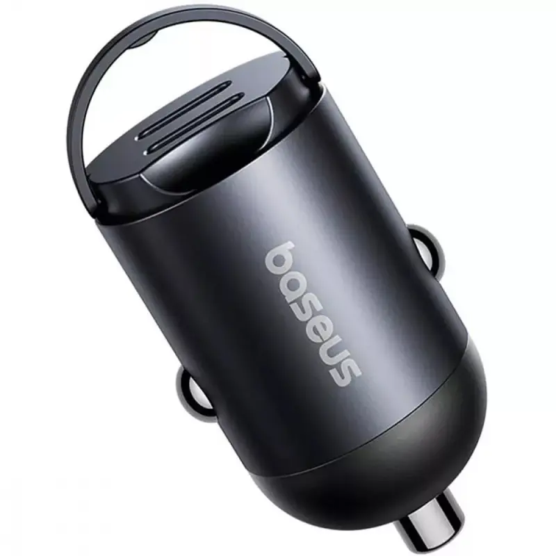 АЗП Baseus Tiny Star Mini 30W (2USB-C) (C00035001121), Black 1, купити оптом з доставкою