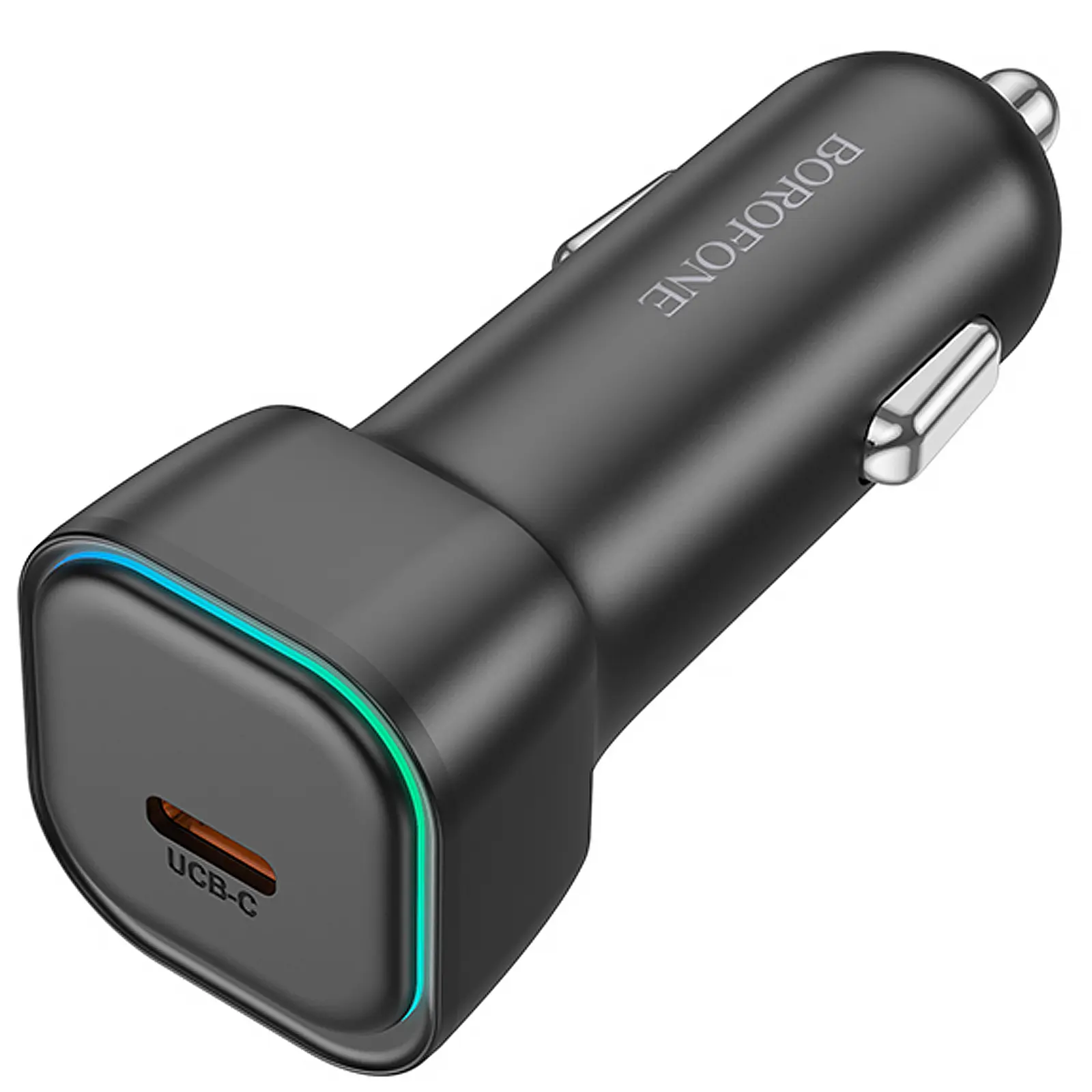 АЗП Borofone BZ28A Trophie PD30W+QC3.0 (1USB-A/1C), Black 4, купити оптом з доставкою