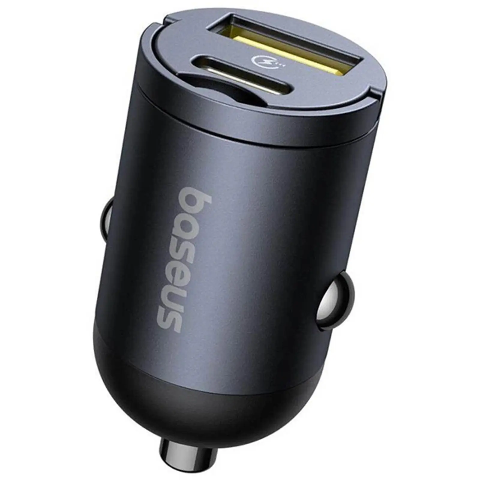 АЗП Baseus Tiny Star Mini 30W (1USB-A/1C) (C00035001121), Cosmic Black 3, купити оптом з доставкою