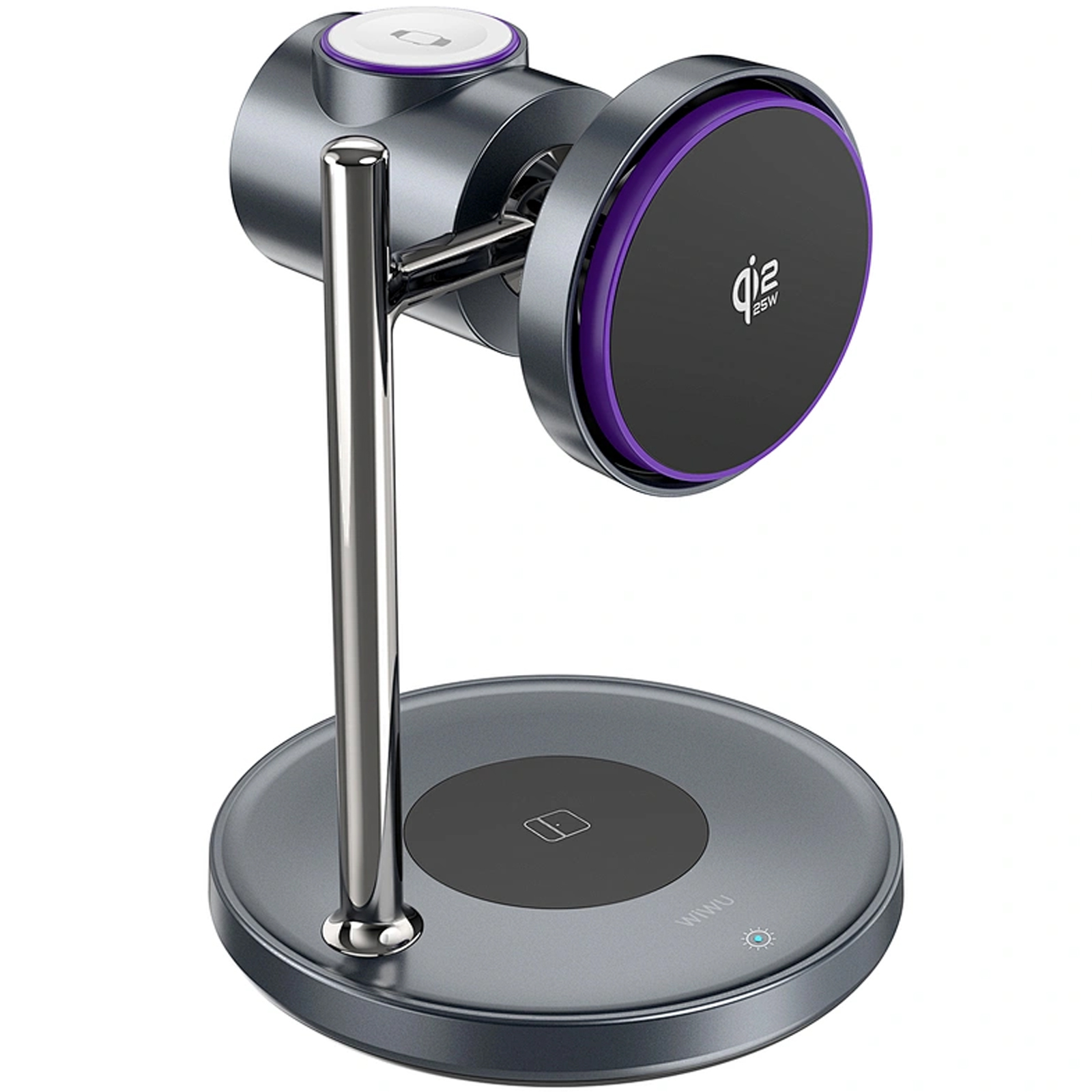 БЗУ WIWU Wi-W041 Space Qi2 3 in 1 wireless charger, купить оптом с доставкой