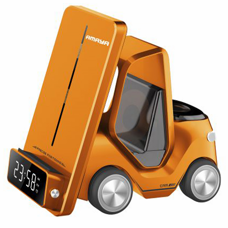 БЗП Amaya AWC-03 5in1 15W with clock, Orange, купити оптом з доставкою