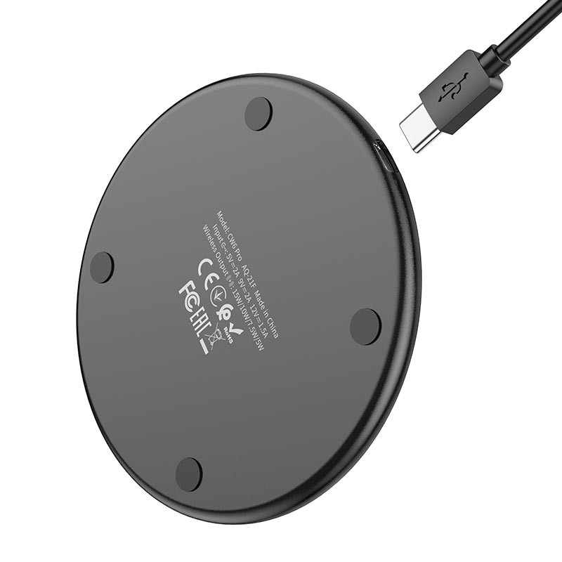 БЗП HOCO CW6 Pro Easy 15W, Чорний 1, купити оптом з доставкою