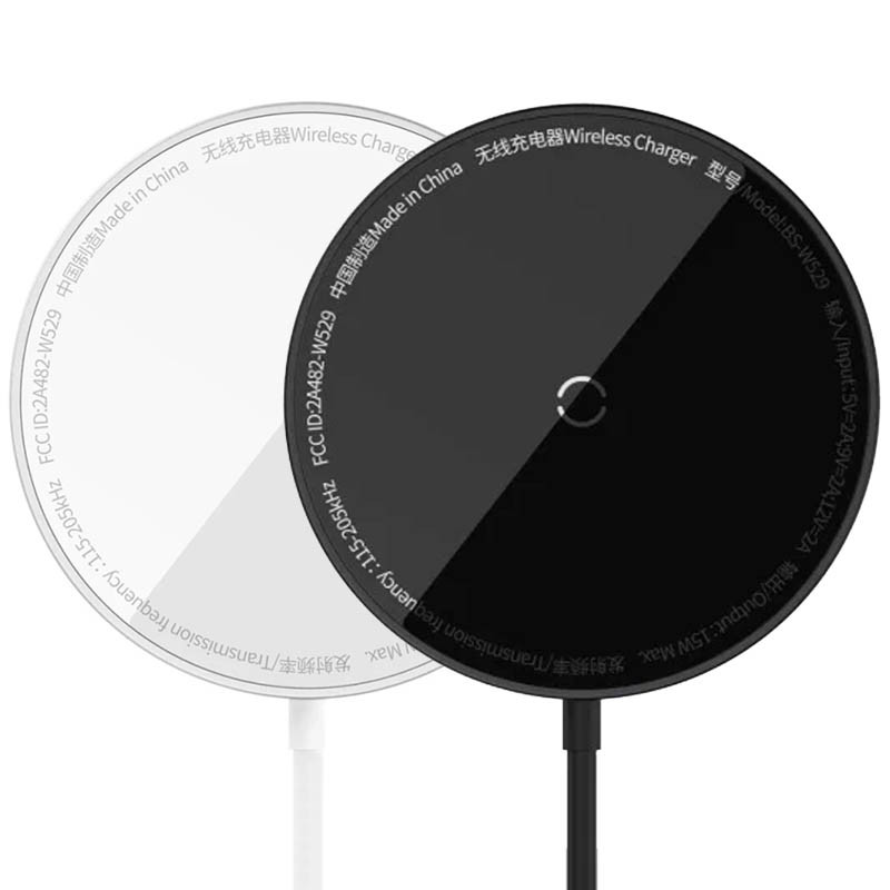 БЗП Baseus Simple Mini3 Magnetic Wireless Charger 15W (CCJJ0400), купити оптом з доставкою