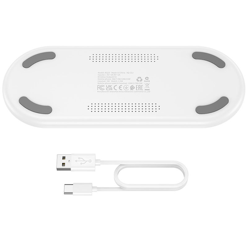 БЗУ Borofone BQ19 3in1 на картинке №3