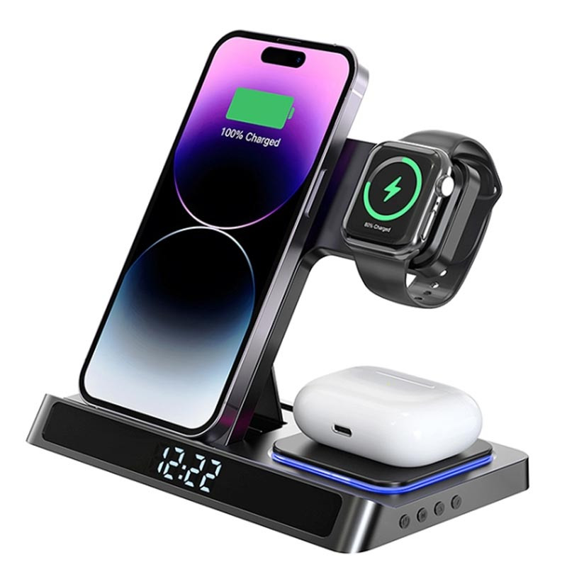 БЗП WIWU Wi-W006 5 in 1 wireless charger дивитися фото №2