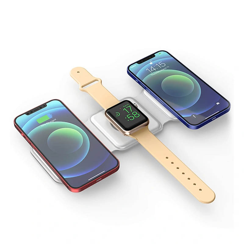 БЗП WIWU M6 3 in 1 wireless charger дивитися фото №4