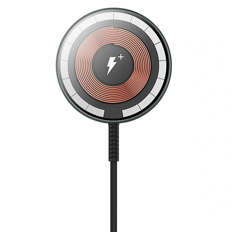 БЗП WIWU M14 Transparent Magnetic Wireless Charger дивитися фото №1