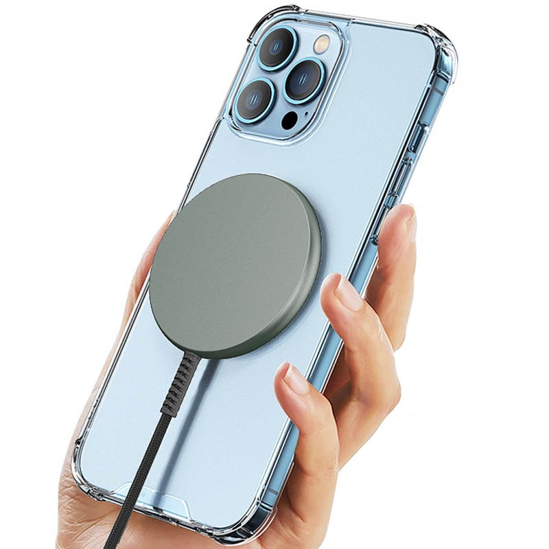 БЗП WIWU M14 Transparent Magnetic Wireless Charger дивитися фото №4