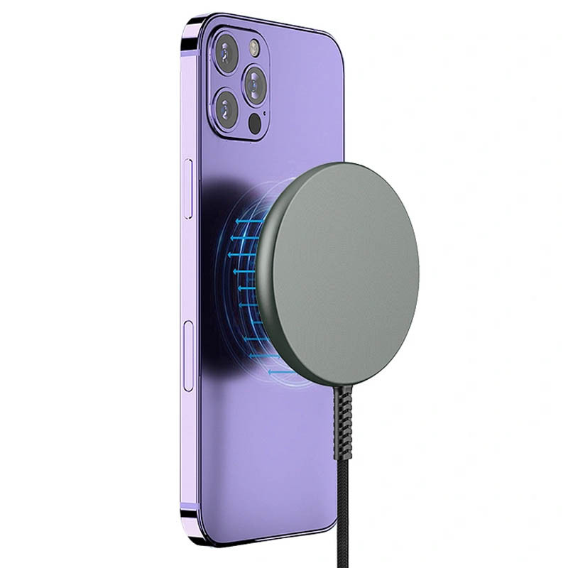 БЗП WIWU M14 Transparent Magnetic Wireless Charger дивитися фото №6